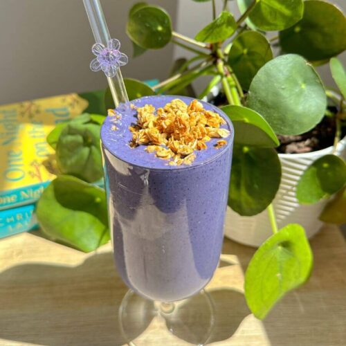 Blueberry Muffin Protein Smoothie