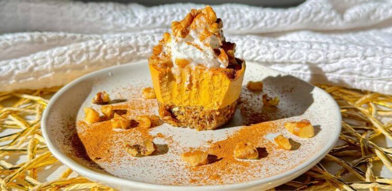 Vegan Pumpkin Cheesecake