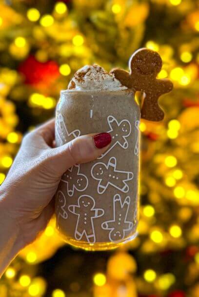 gingerbread protein smoothie