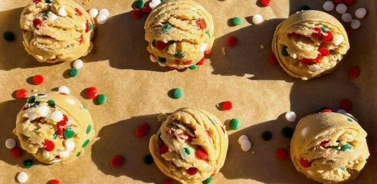 sugar cookie dough protein bites