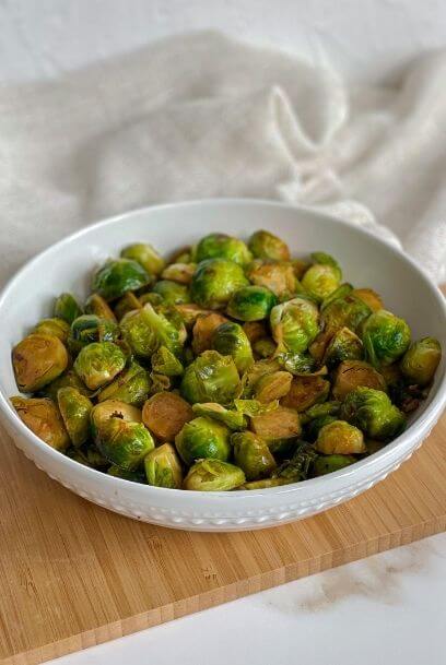 sweet and spicy brussel sprouts
