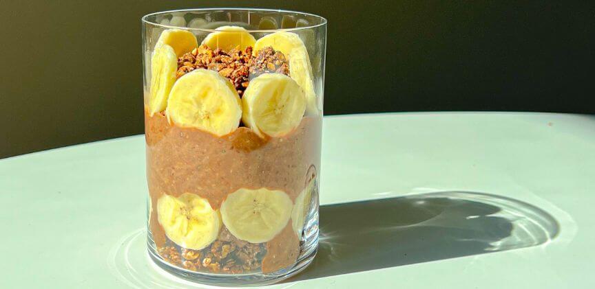 Peanut Butter Cup Chia Pudding