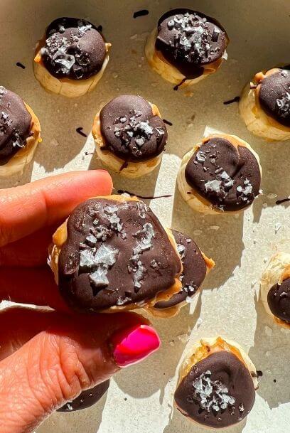 Peanut Butter Cup Banana Bites