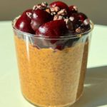 Chocolate Cherry Chia Pudding