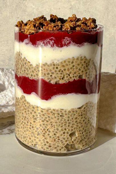 Cranberry Chia Pudding