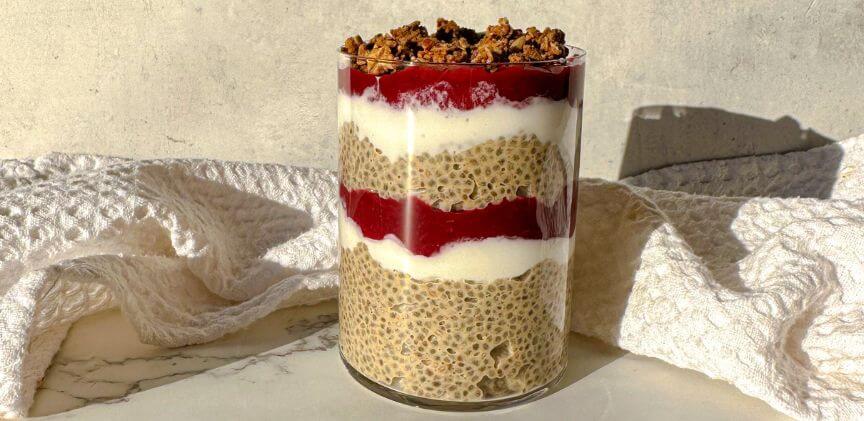 Cranberry Chia Pudding