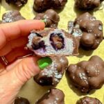 Chocolate Blueberry Froyo Clusters