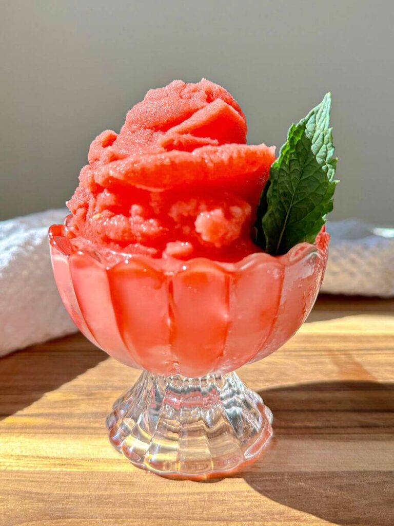 Easy Watermelon Sorbet Laura Live Well