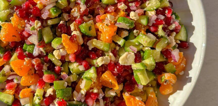 Winter Fruit Salsa Salad