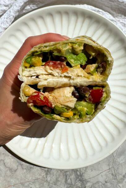 Southwest Chicken Wraps