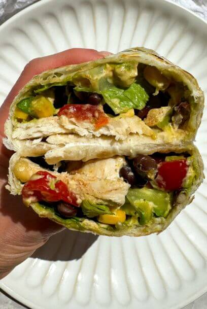 Southwest Chicken Wraps