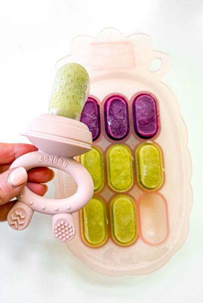 Two-Ingredient Baby & Toddler Popsicles