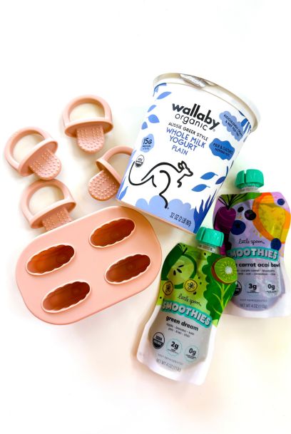 Two-Ingredient Baby & Toddler Popsicles 