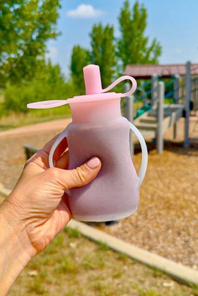 Copy of Homemade Toddler Smoothie Pouches (Easy, Freezer-Friendly Recipe) healthy easy toddler recipe laura live well