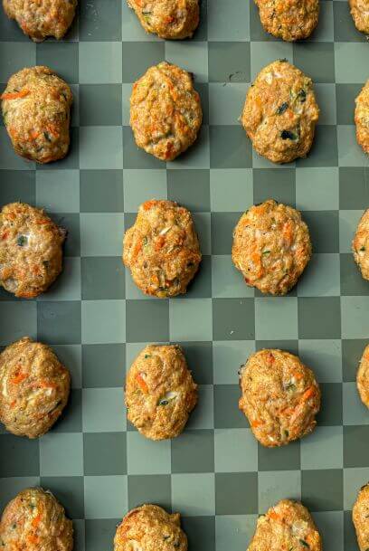 Healthy Toddler Chicken Nuggets with Hidden Veggies (Easy Baked Recipe)