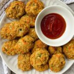 Healthy Toddler Chicken Nuggets with Hidden Veggies (Easy Baked Recipe)