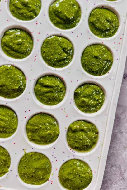 Spinach Banana Blender Muffins (Healthy Toddler Recipe)