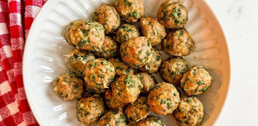 Cheesy Turkey and Kale Meatballs for Toddlers: Easy High-Protein Family Recipe