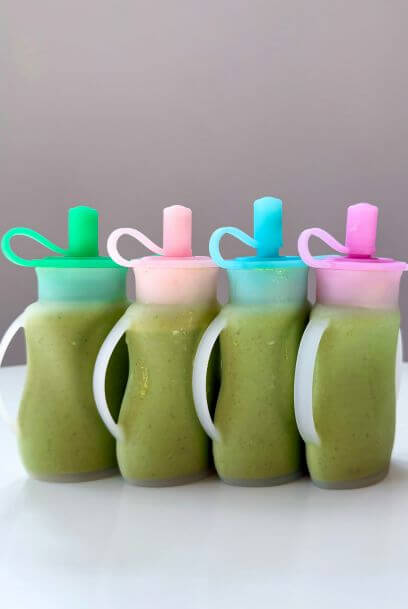Creamy Green Smoothie For Toddlers