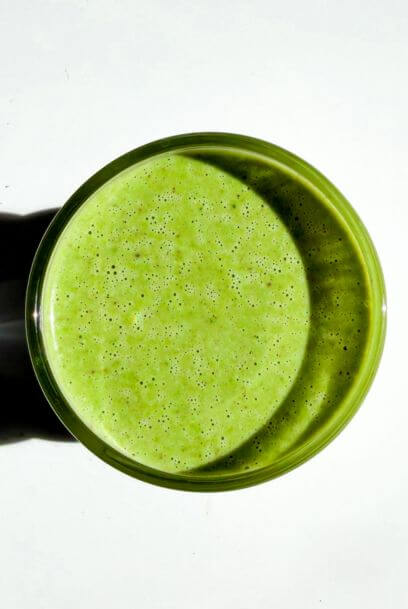 Creamy Green Smoothie For Toddlers