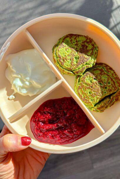 Toddler Spinach Banana Pancakes (Easy Blender Pancakes)