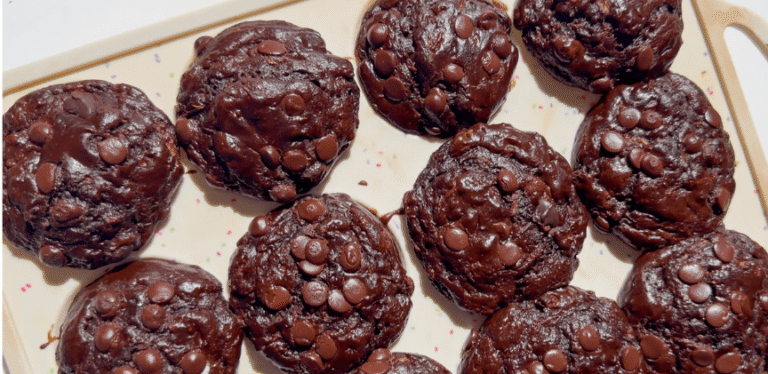 Hidden Veggie Chocolate Muffins